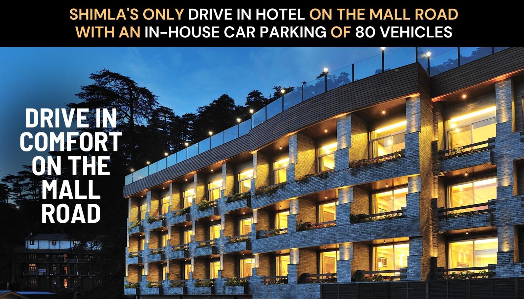 Marina- Shimla First Designer Boutique Hotel Exterior foto